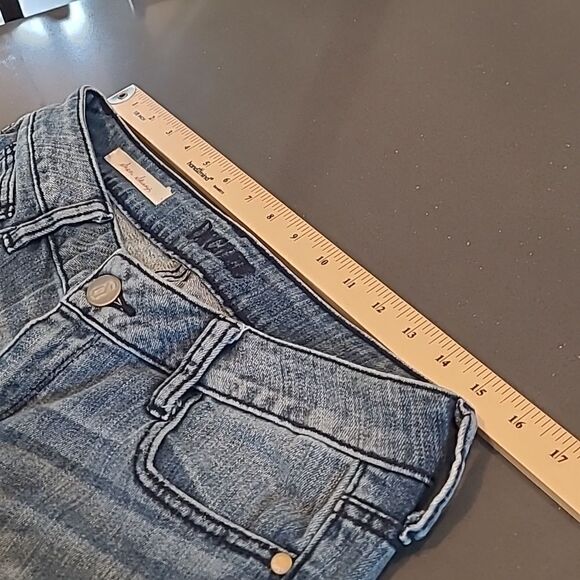 DECREE super skinny sz distressed jeans - Picture 4 of 8